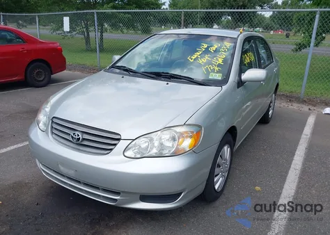 2004 Toyota Corolla Le from USA, damaged, VIN 2T1BR32E34C237795